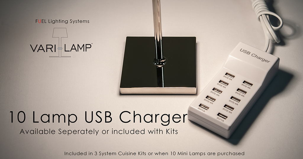 Vari-Lamp Tabletop Lighting System
