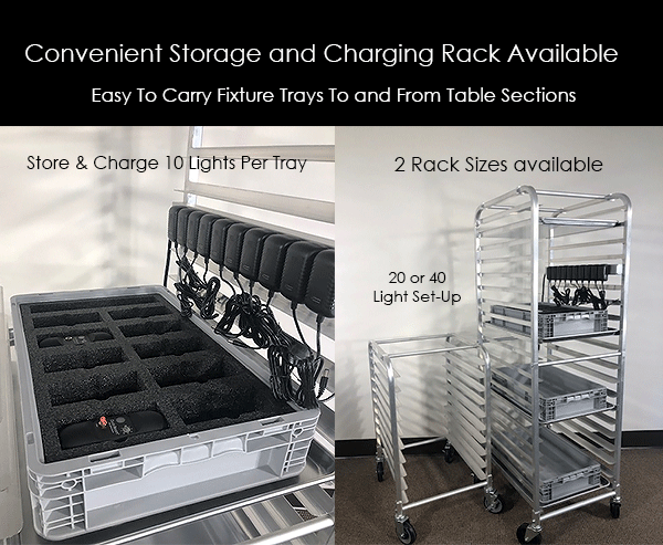 Dual-Beam Storage Rack