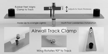Air Wall Track Clamp