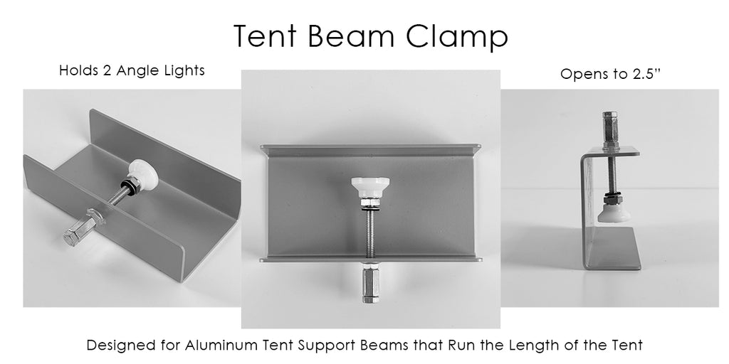 tent clamp Angle Light Beam Clamp – FUEL Lighting Systems