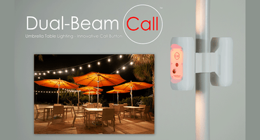Dual Beam Umbrella & Table Light System